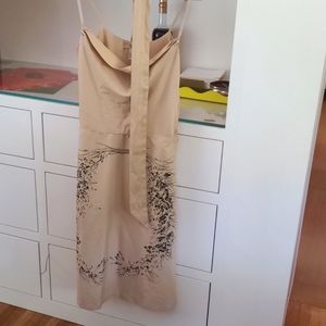 Free People spaghetti strap dress with sash